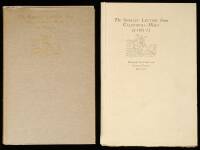 The Shirley Letters from California Mines in 1851-52