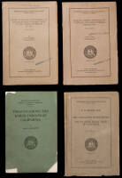 Three volumes from the Smithsonian Miscellaneous Collections, plus one bulletin from Smithsonian Institution Bureau of American Ethnology