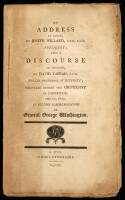 An Address in Latin by Joseph Willard, President, and a Discourse in English by David Tappan, Hollis Professor of Divinity, Delivered before the University in Cambridge, Feb. 21, 1800. In Solemn Commemoration of General George Washington