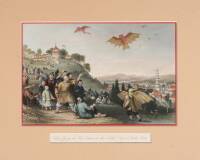 Collection of 50 hand-colored steel-engraved prints