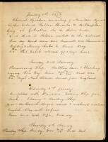Diary kept by Signalman Henry French while aboard H.M.S. Northumberland