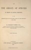 On the Origin of Species by Means of Natural Selection, or the Preservation of Favoured Races in the Struggle for Life