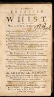 A Short Treatise on the Game of Whist [bound with] ...On the Game of Back-Gammon; ...On the Game of Piquet [and] Chess; ...On the Game of Quadrille...