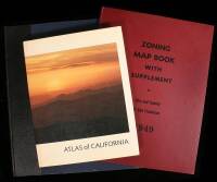 Lot of three atlases relating to California