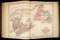 Johnson's New Illustrated Family Atlas of the World...With Physical Geography, and with Descriptions, Geographical, Statistical and Historical, Including the Latest Federal Census, and the Existing Religious Denominations in the World