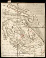 Plan de la Bataille de Creveld Don&eacute;e le 23 Juin contenant les Mouvements de l'Arm&eacute;e alli&eacute;e depuis le 14 Juin jusqu'au 2me Juillet 1758
