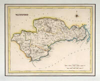 Lot of three engraved maps of Irish Counties, etc.