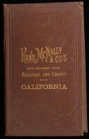 Rand, McNally & Co.'s New Enlarged Scale Railroad and County Map of California Showing Every Railroad Station and Post Office in the State