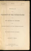 Message of the President of the United States 1862 to the Two Houses of Congress at the Commencement of the Third Session of the Thirty-Seventh Congress. Volume V. - Maps