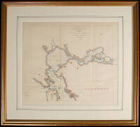 Sketch J Showing the Progress of the Survey in the Bay of San Francisco California