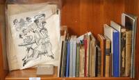 Approximately 35 items: 30 volumes Americana, folding map of Upper Nubia, 4 ephemera items, etc.