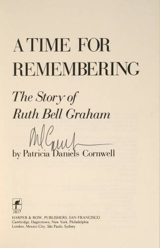 A Time for Remembering: The Ruth Bell Graham Story