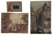 Snapshot negatives from a trip to Yosemite in 1909