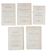 Five Anti-Slavery Society Reports - 1850-1852