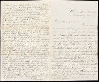 Autograph letter, signed from an Ohio soldier in Tennessee hailing abolition of slavery