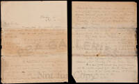 Autograph Letter Signed "Jesse" - 1891 Oberlin Student Compares Oppression of Blacks & American Indians