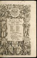 Novum Testamentum D[omi]ni N[ost]ri Jesu Christi. Syriac&egrave;, Ebraic&egrave;, Gr&aelig;c&egrave;, Latin&egrave;, Germanic&egrave;, Bohemic&egrave;, Italic&egrave;, Hispanic&egrave;, Gallic&egrave;, Anglic&egrave;, Danic&egrave;, Polonic&egrave;. Studio & Labore Eli&aelig; Hutter