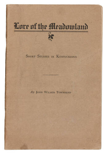 &ldquo;Reverend London Ferrill&rdquo; [in] Lore of the Meadowland: Short Studies in Kentuckiana