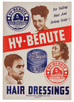 36 Art Deco color pictorial labels for cosmetics products for African American women
