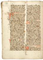 Manuscript devotional book in Latin, possibly a book of daily readings or a divine office