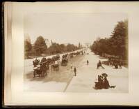 Album with 47 albumen photographs of European scenes, buildings, etc.