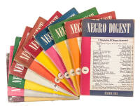 Negro Digest, A Magazine of Negro Comment - ten issues from 1943-1949