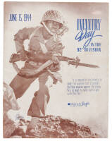 Infantry Day in the 92nd Division [cover title] - The "Buffalo" [Newspaper]