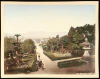 30 hand-colored albumen photographs on both sides of 15 card mounts