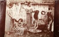 Collection of approximately 40 albumen photographs of people and places in the Philippines