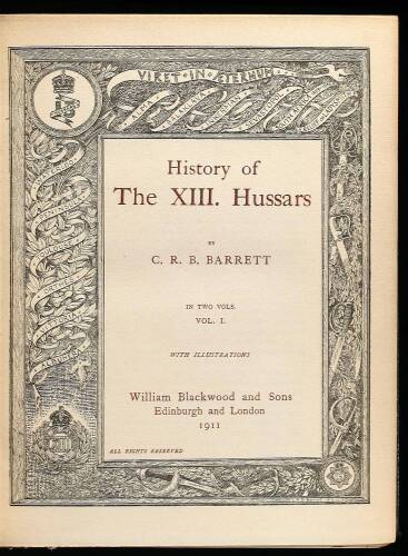 History of the XIII Hussars