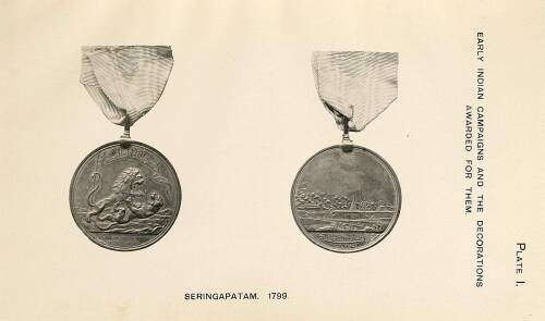 Early Indian Campaigns And The Decorations Awarded For Them