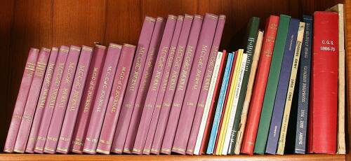 Run of M.C.C. of C. Journals and other items relating to Canadian Military Medals and related subjects