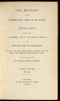 The History of the Rebellion and Civil Wars in England, Together with an Historical View of the Affairs of Ireland...To Which are Subjoined the Notes of Bishop Warburton