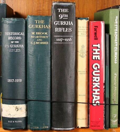 Lot of 7 volumes on Gurkhas