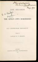 The Records of the King's Own Borderers or Old Edinburgh Regiment