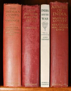 Lot of four volumes on British India and her armies