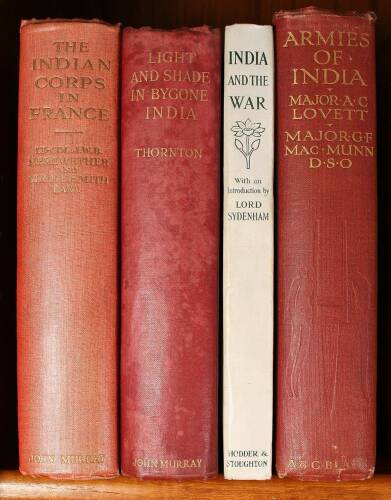 Lot of four volumes on British India and her armies