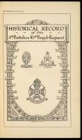 Historical Record of the 4th Battalion, 16th Punjab Regiment