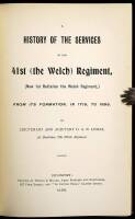 A History of the Services of the 41st (The Welch) Regiment now 1st Battalion the Welch Regiment from its formation in 1719 to 1895