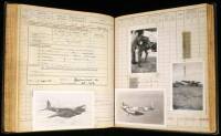 Two Pilot's Flying Log Books for K.C. Mason, in the Royal Canadian Air Force, covering 1941-1954 and 1954-1962