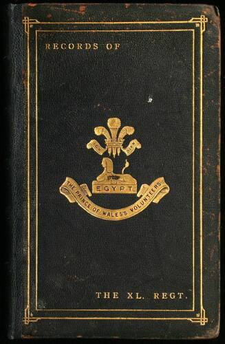 A Short Record of the Services of the 1st Battalion The Prince of Wales's Volunteers, South Lancashire Regt. Formerly the 40th (2nd Somersetshire) Regiment