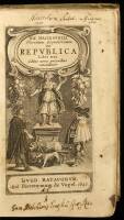 De Republica, Quas Discursus Nuncupavit. Libri III . . . ex Italico Latini Facti (&) Princeps, ex Sylvestri Telii Fulginatis Traductione