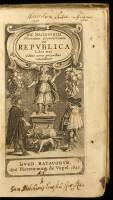 De Republica, Quas Discursus Nuncupavit. Libri III . . . ex Italico Latini Facti (&) Princeps, ex Sylvestri Telii Fulginatis Traductione