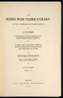 A Rebel War Clerk's Diary at the Confederate States Capital