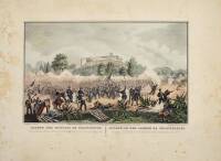 Attack on the Castle of Chapultepec: by Gens. Quitman & Shields, divisions, September 13th, 1847 (&) Gate of Belen: Mexico, the 13th of September, 1847