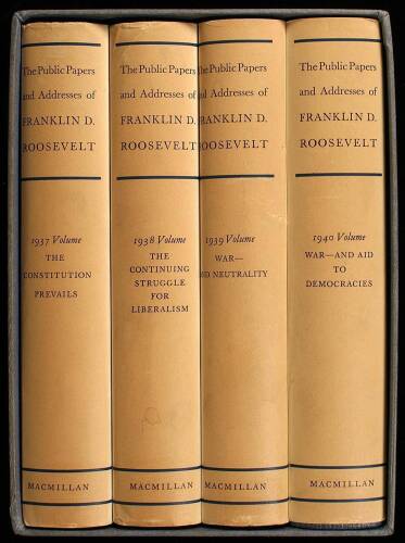 The Public Papers and Addresses of Franklin D. Roosevelt with a Special Introduction and Explanatory Notes by President Roosevelt