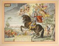 Approximately 12 hand-colored engravings and 1 chromolithograph of horses