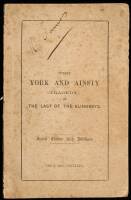 The York and Ainsty Tragedy; or the Last of the Sligsbys; a narrative of the terrible hunting accident, in which the Master, the Huntsman, two members of the hunt, and two ferrymen were drowned in the River Ure, February [4] 1869