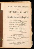 The Official Chart of the New California Jockey Club