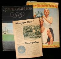 Lot of 3 items relating to the 1936 Olympic Games